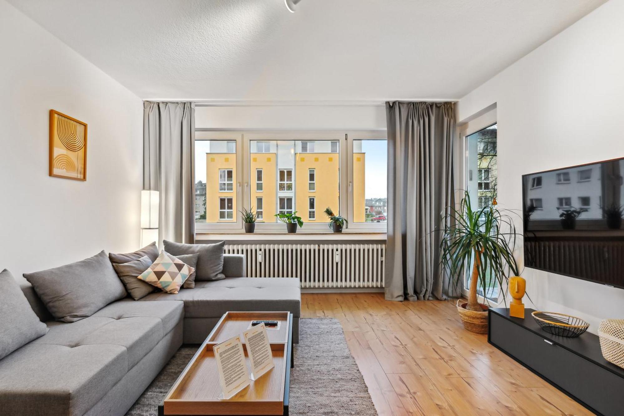 3 Zimmer, 68Qm, Parkplatz, Messe Dus, Logport, Duisport Duisburg Bagian luar foto