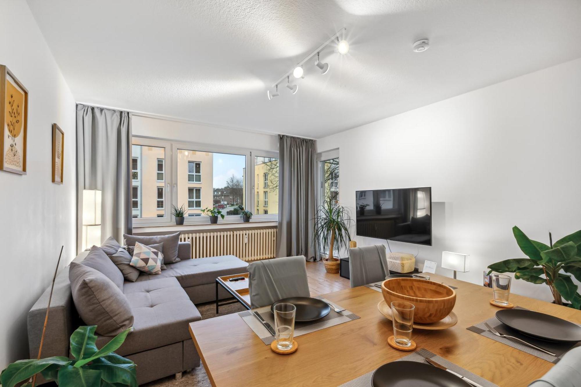 3 Zimmer, 68Qm, Parkplatz, Messe Dus, Logport, Duisport Duisburg Bagian luar foto