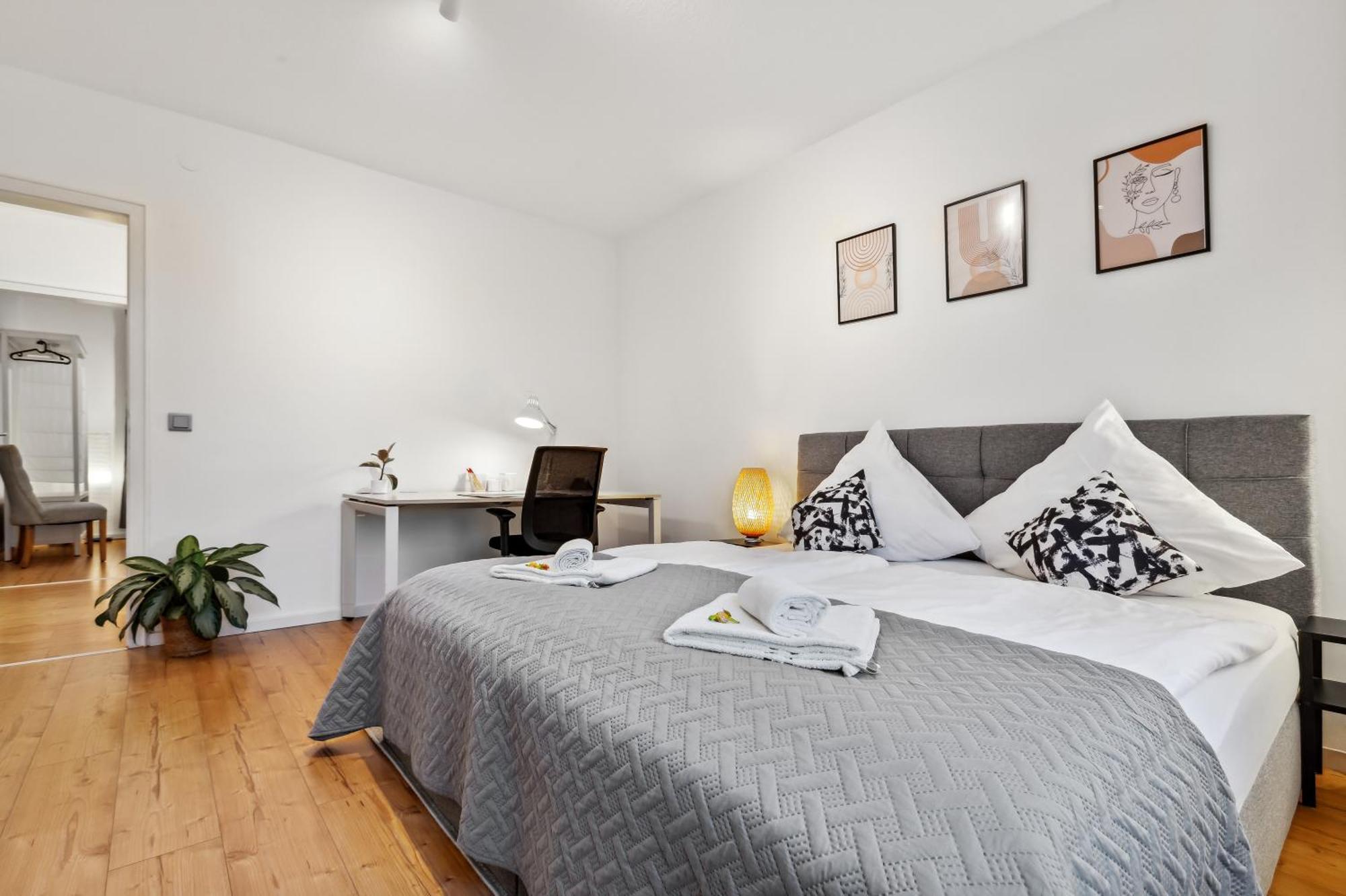 3 Zimmer, 68Qm, Parkplatz, Messe Dus, Logport, Duisport Duisburg Bagian luar foto